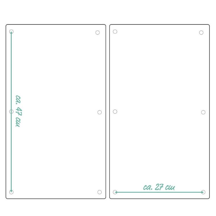 5five Simply Smart, płyty kuchenne ze szkła hartowanego