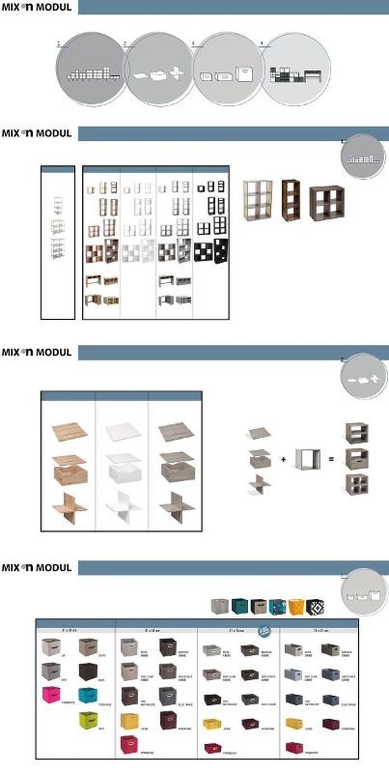 5five Simply Smart, pojemnik do przechowywania prostokątny, 15-31-15 cm