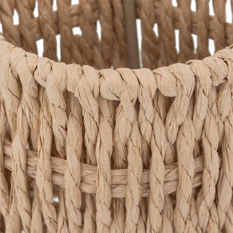 5five Simply Smart, pojemnik na długopisy pleciony, Kord, 9,5 cm