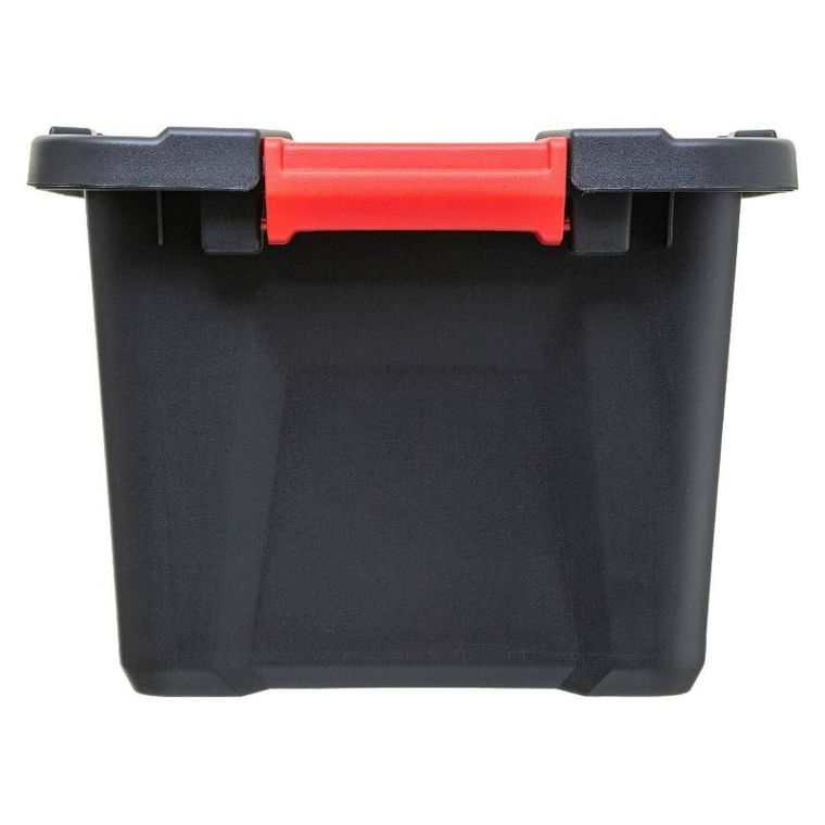 5five Simply Smart, pojemnik plastikowy z pokrywką, z zawiasami