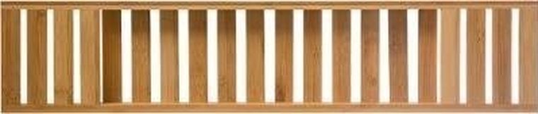 5five Simply Smart, półka łazienkowa z ekologicznego drewna bambusowego, nakładka na wannę