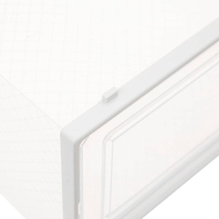 5five Simply Smart, przezroczyste pudełko na buty, 25-35-18,5 cm