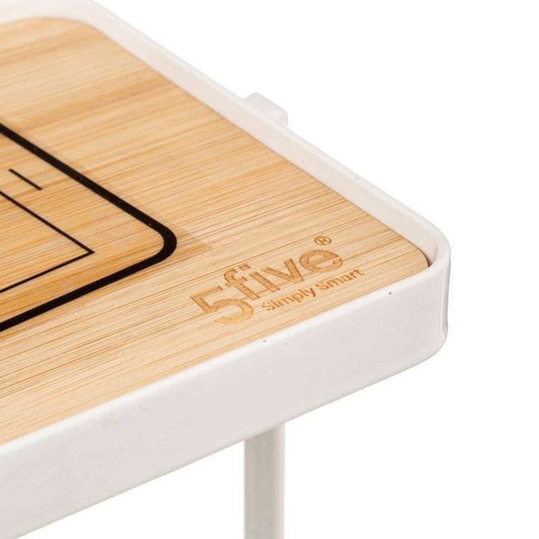 5five Simply Smart, stojak na papier toaletowy z zapasem i półką na telefon