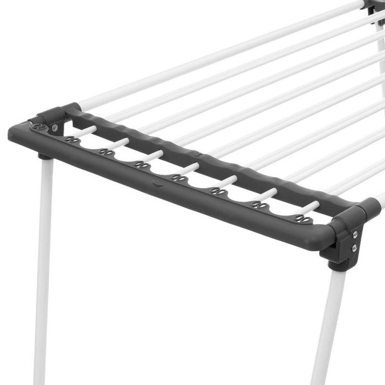 5five Simply Smart, suszarka na pranie stojąca Sinai, metalowa, na kółkach, 180 cm