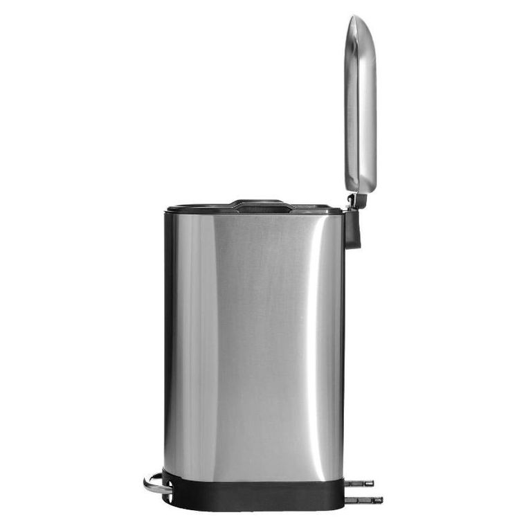 5five Simply Smart, wąski kosz na śmieci, Ariane, ze stali nierdzewnej, z pedałem, 30 l