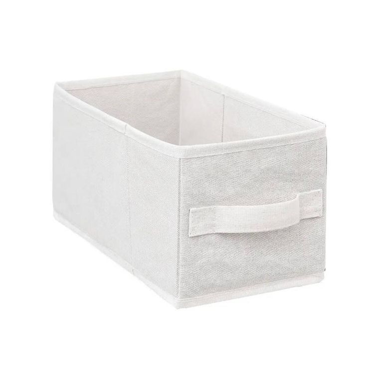 5five Simply Smart, wąski regał bambusowy tidy z 4 materiałowymi koszami, wysokość 78,5 cm