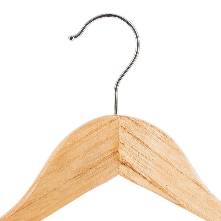 5five Simply Smart, wieszaki na ubrania, drewniane, 8 szt.