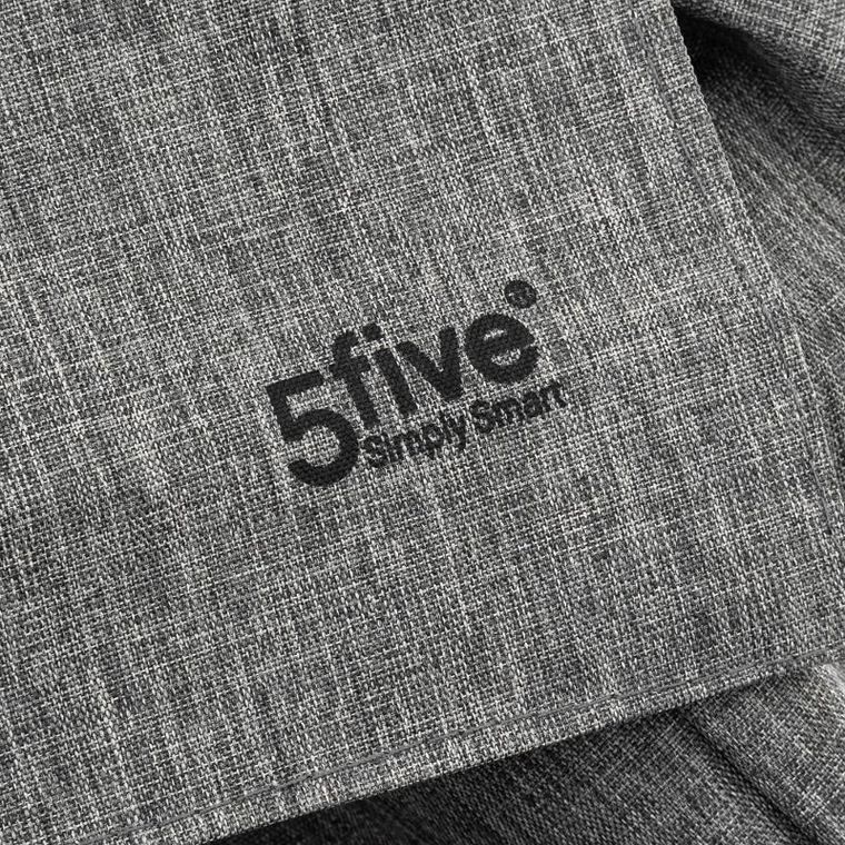 5five Simply Smart, wózek zakupowy na kółkach, szary