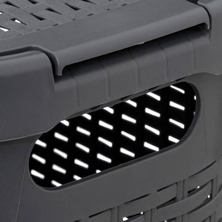 5five Simply Smart, wysoki kosz na pranie z plastiku, 40 l