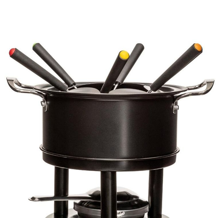 5five simply smart, zestaw do fondue na 6 osób, metalowy