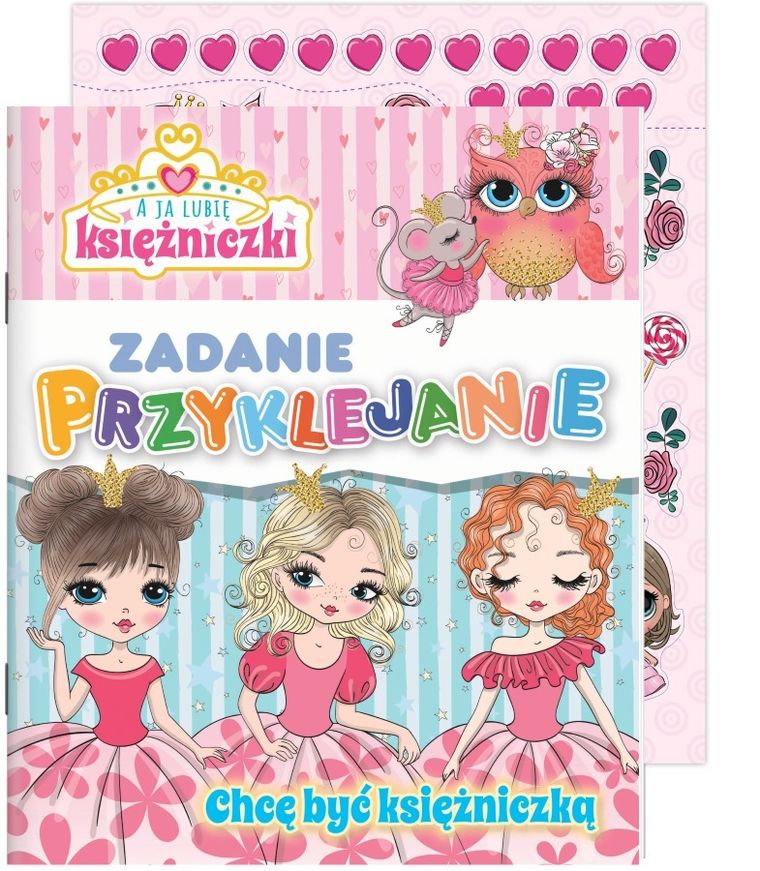 A ja lubię księżniczki. Zadanie Przyklejanie