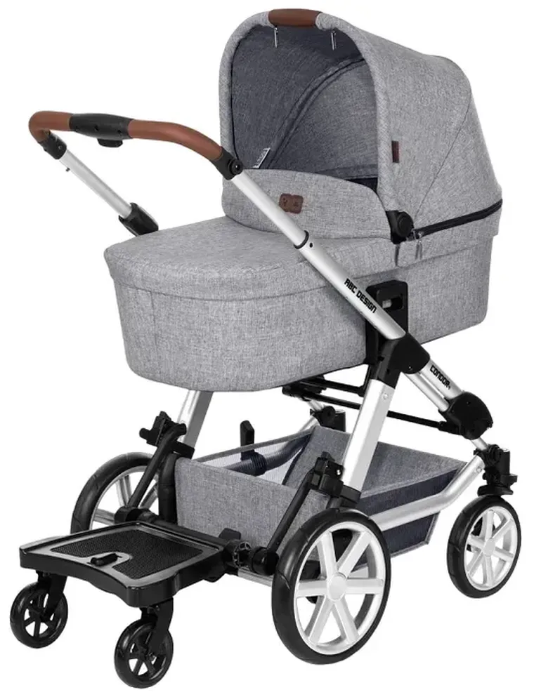 ABC Design, Kiddie Ride On 2, dostawka do wózka, black