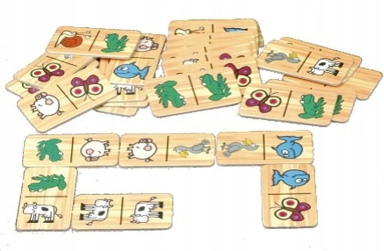 Abino, Domino obrazkowe, gra familijna, 1 szt.