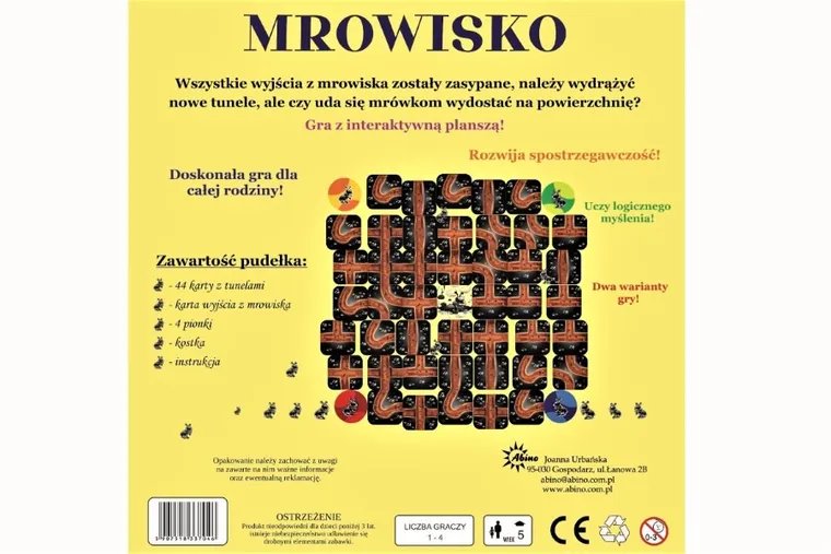 Abino, Mrowisko, gra planszowa
