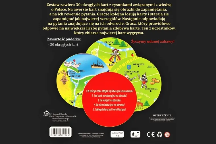 Abino, Polska w pigułce, gra edukacyjna
