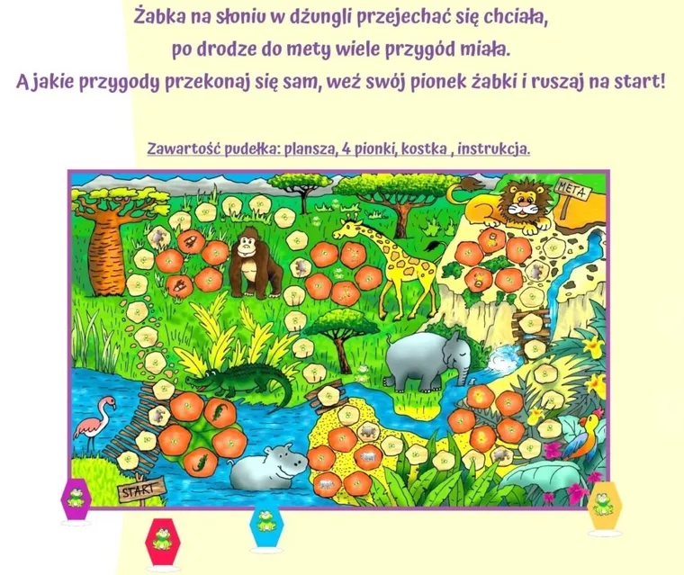 Abino, Żaba i Słoń, gra familijna