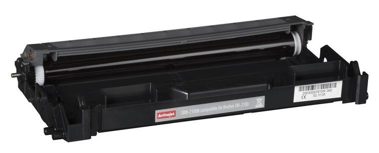 Activejet, bęben do drukarki, zamiennik Brother DR-2100, Supreme, 12000 stron, czarny, DRB-2100N