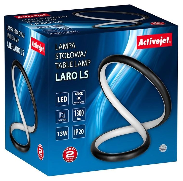 Activejet, lampka stołowa LED, AJE-LARO