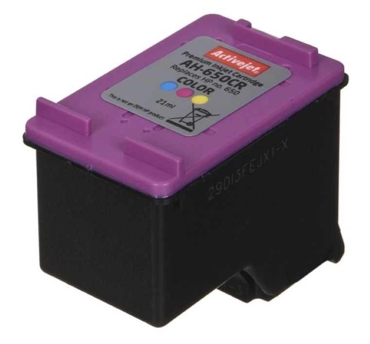 Activejet, tusz do drukarki, zamiennik HP 650 CZ102AE, Premium, 21 ml, kolor, AH-650CR