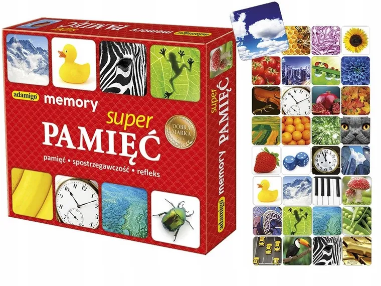 Adamigo, Super pamięć, memory, gra pamięciowa