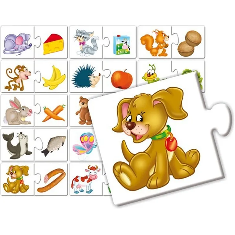 Adamigo, Układanka, Zwierzaki i przysmaki