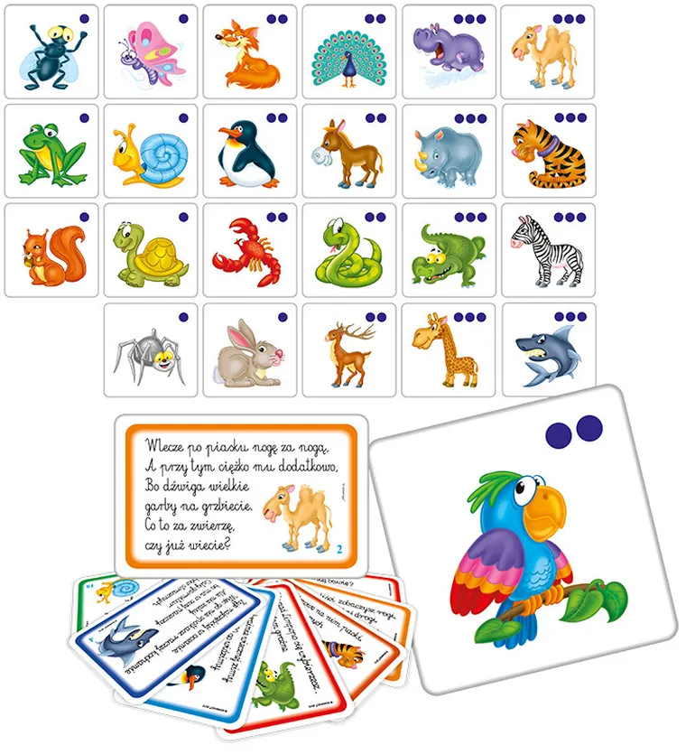 Adamigo, Zagadkowe zoo, gra familijna