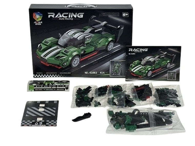 Adar, auto sportowe, klocki konstrukcyjne, 414 elementów