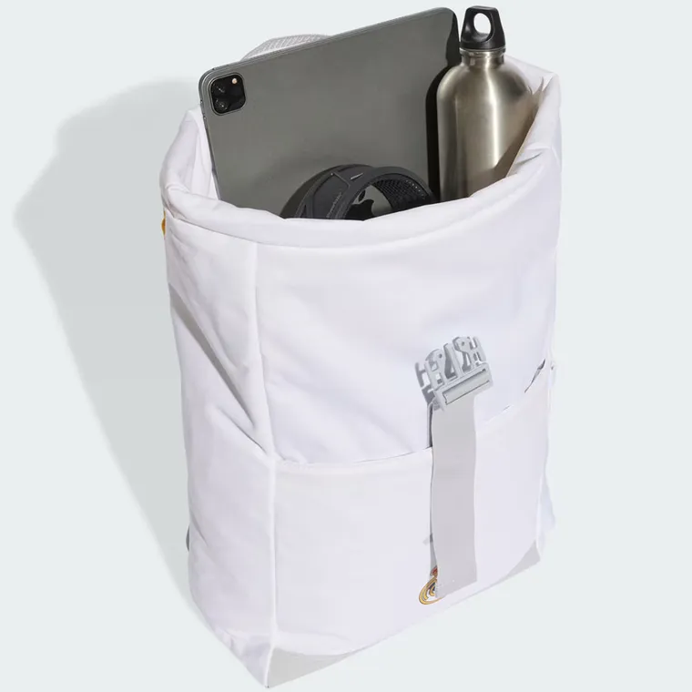 Adidas, Real Madryt, plecak, biały