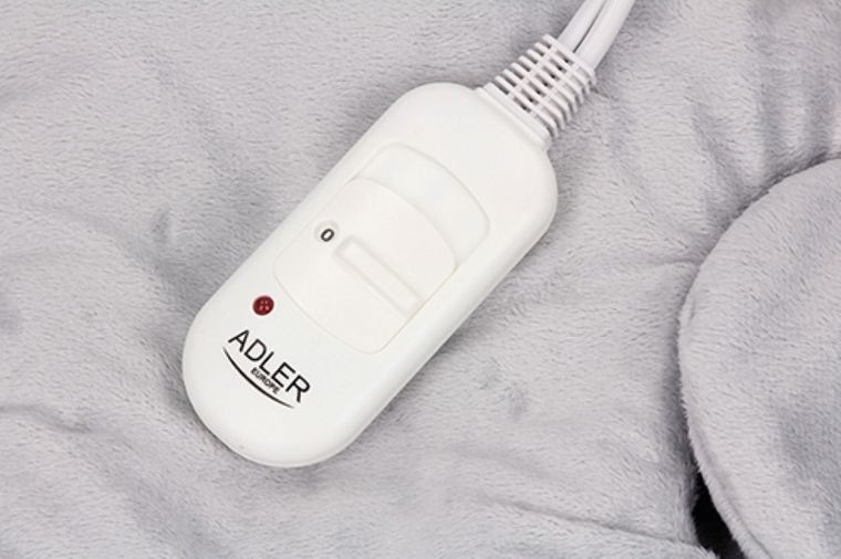 Adler, poduszka elektryczna, szara