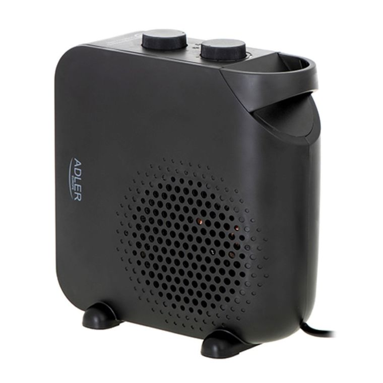 Adler, termowentylator, AD 7725, czarny