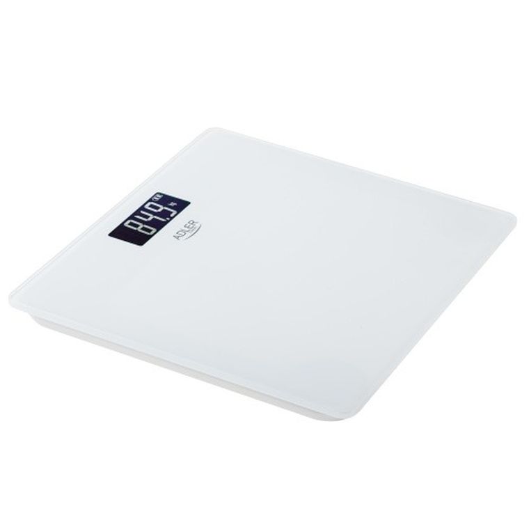 Adler, waga łazienkowa USB-C, akumulatorowa, do 180 kg