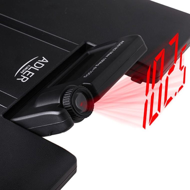 Adler, waga łazienkowa z projektorem