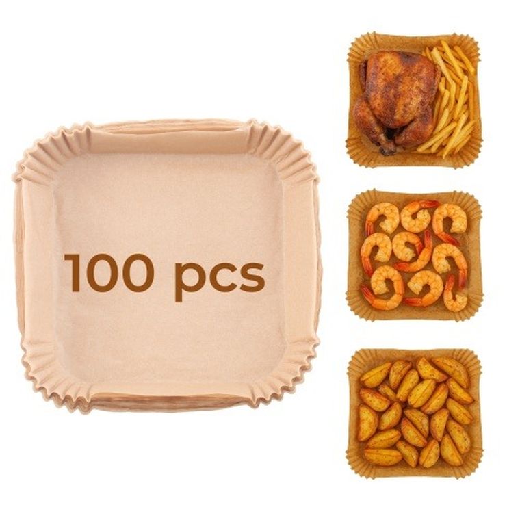 Adler, wkłady do frytkownicy, papierowe, 16 cm, 100 szt.