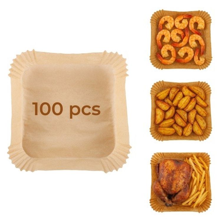 Adler, wkłady do frytkownicy, papierowe, 20 cm, 100 szt.