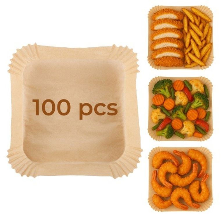 Adler, wkłady do frytkownicy, papierowe, 23 cm, 100 szt.