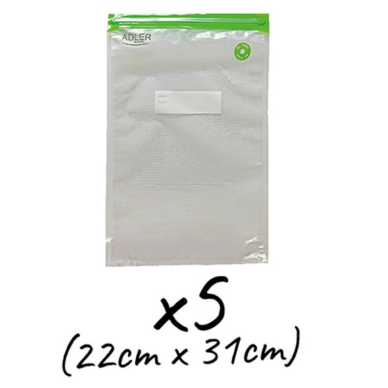 Adler, zestaw torebek próżniowych