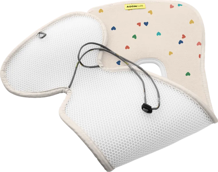 Aeromoov, Serca Confetti, wkładka antypotowa do fotelika, 9-18 kg