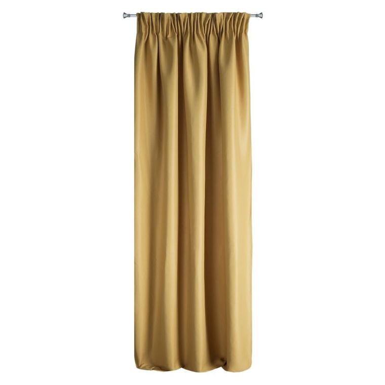 Aggie, zasłona zaciemniająca gotowa, strukturalna, z lureksem, 140-270 cm