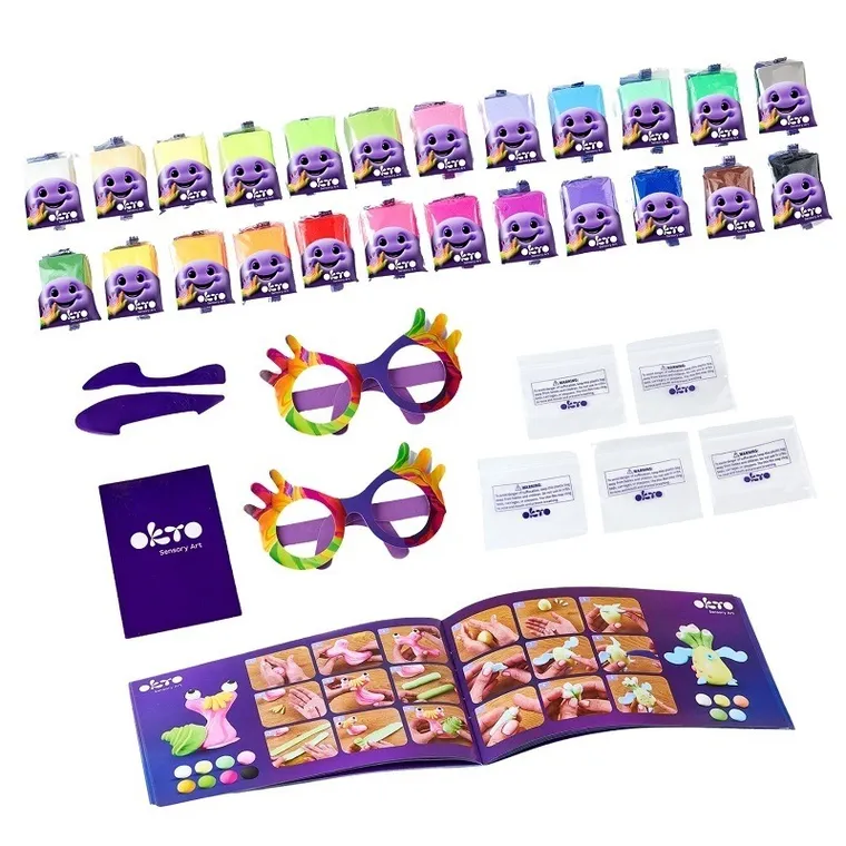 Air Clay, zestaw lekkiej ciastoliny, 24 kolory