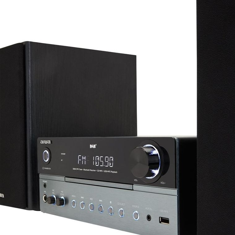 Aiwa, MSBTU-700DAB, wieża, 2-25W, czarna