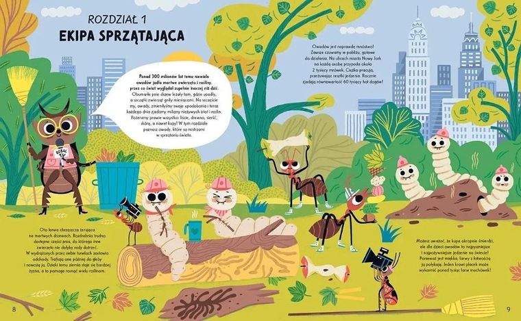 Akademia mądrego dziecka. Owady i ich supermoce