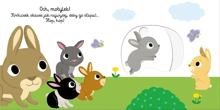 Akademia Mądrego Dziecka. Pierwsze bajeczki. Dzień dobry, króliczku!