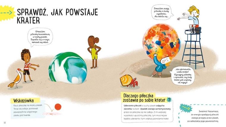 Akademia Mądrego Dziecka. Przygody z nauką. Piasek