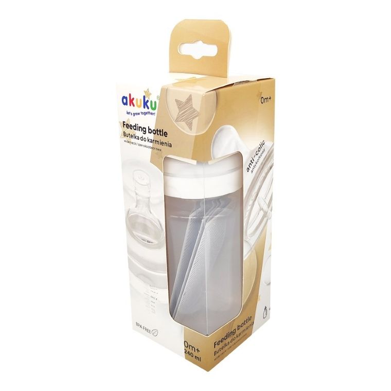 Akuku, butelka szerokootworowa, 240 ml