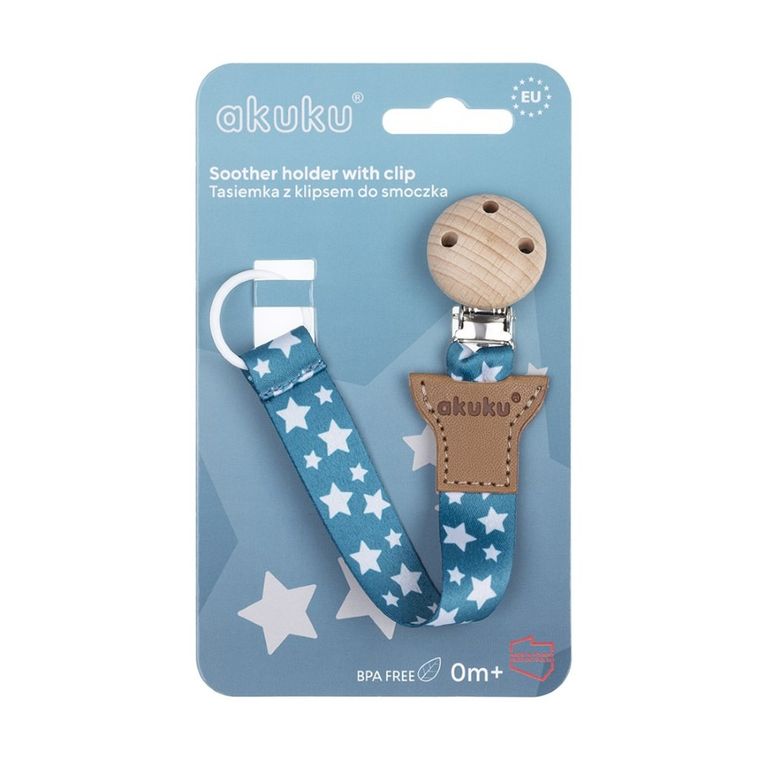 Akuku, Gwiazdki, uniwersalna tasiemka do smoczka
