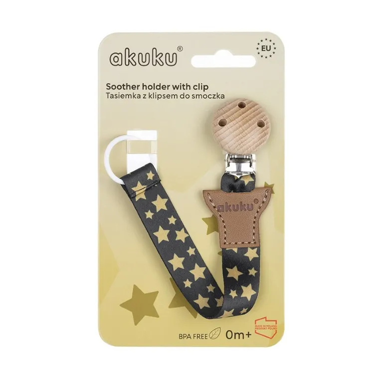 Akuku, Gwiazdki, uniwersalna tasiemka do smoczka