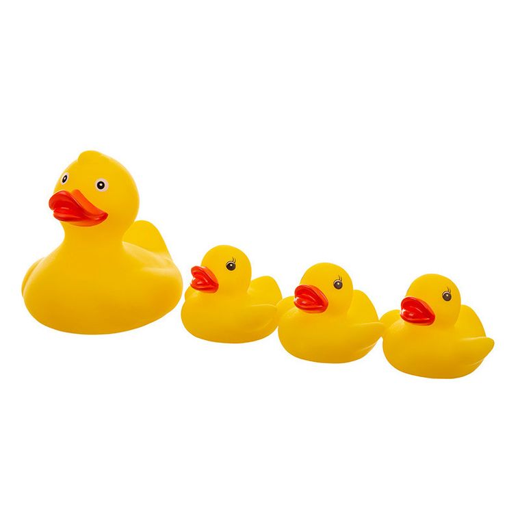 Akuku, kaczki kąpielowe, 4 szt.