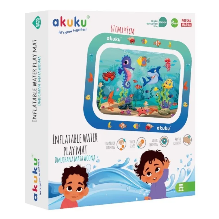 Akuku, mata dmuchana wodna