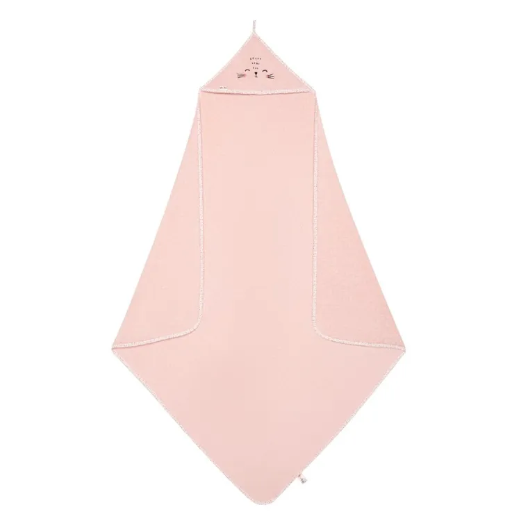 Akuku, okrycie kąpielowe, różowe, 100-100 cm