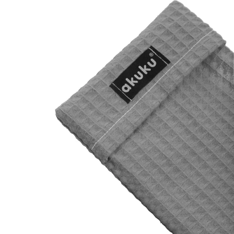 Akuku, termofor z pestek wiśni, grey, 13-16 cm